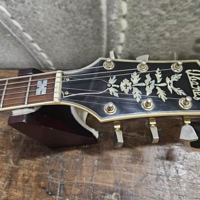 Ibanez 2453-CW Single Cutaway Hollow-Body 1976- Cherry Wine image 3