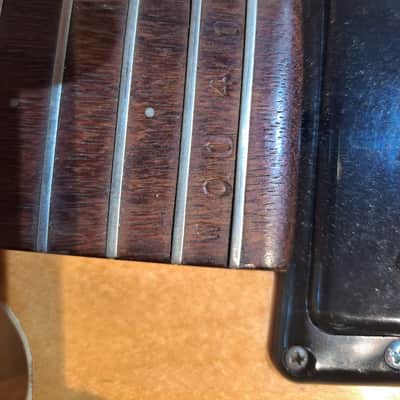 Mosrite Celebrity 12 string neck w/o tuners. 1960s - Natural image 3