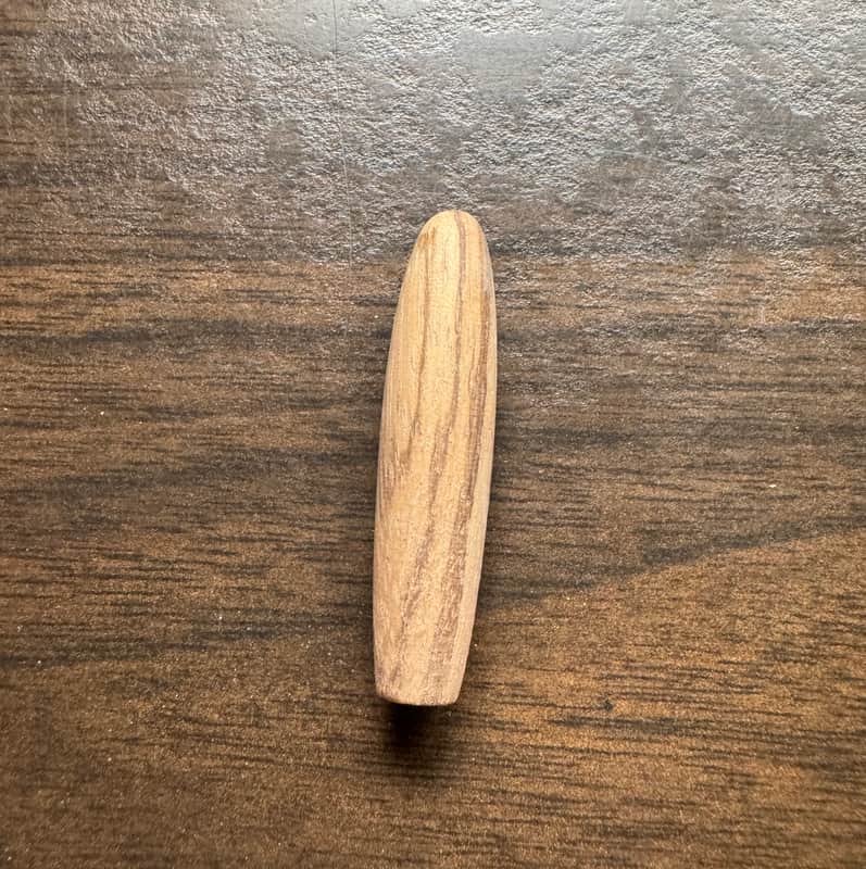 Guilford Zebrawood Tremolo Arm Tip - 3/16” - fits PRS USA models and many others image 1