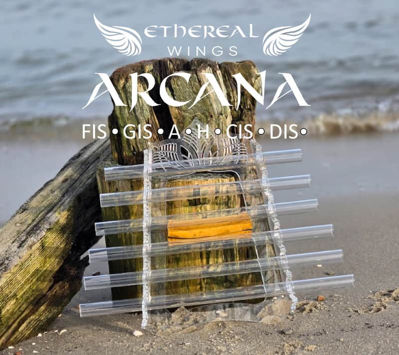 Light Crystal Harp ~ Arcana Fis, 432 Hz ~ Ethereal Wings, bag image 1