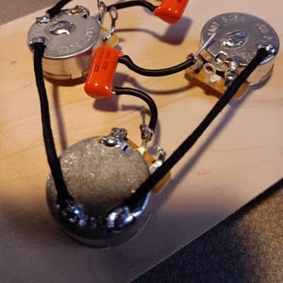 Wiring for Epiphone Les Paul Cde Cts Switchcraft Modern image 3