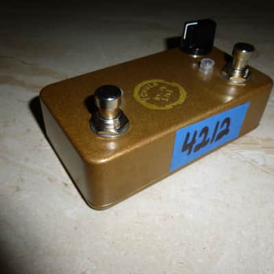 Lovepedal Tchula Boost 2010s - Gold image 4