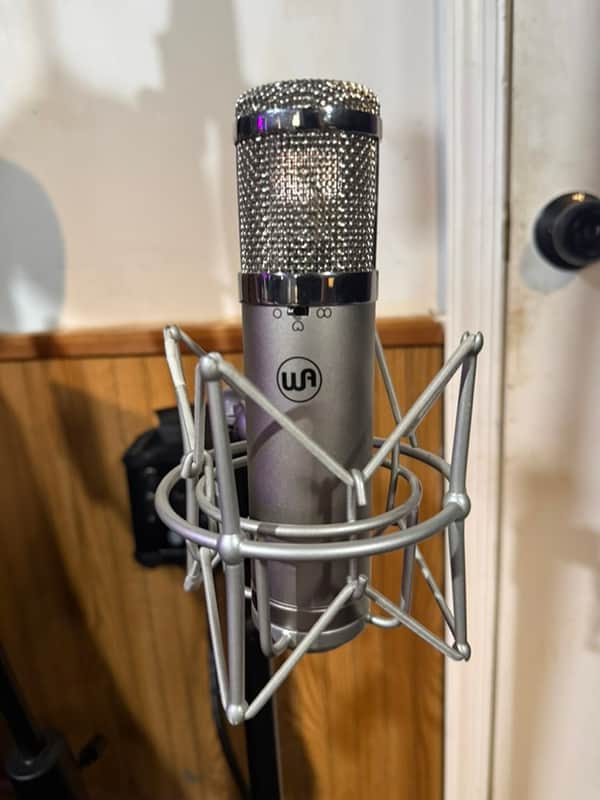 Warm Audio WA-47jr Large Diaphragm Multipattern FET Condenser Microphone 2018 - Present - Nickel image 1