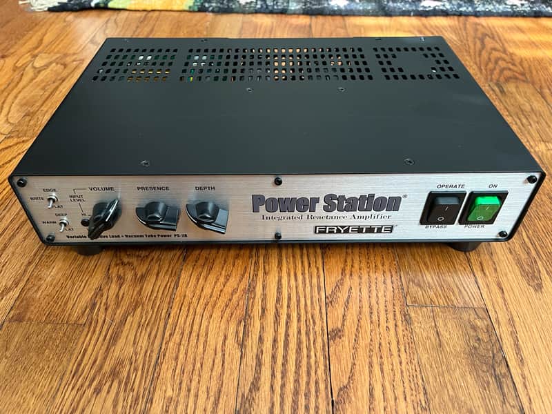 Fryette PS‑2 Power Station Integrated Reactance Amplifier 2010s - Silver image 1