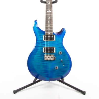 PRS S2 Custom 24 with Pattern Thin Neck Profile, Lake Blue image 1