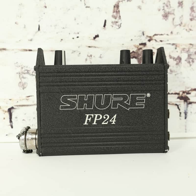 Shure FP24 2-Channel Portable Stereo Microphone Mixer / Preamp image 1