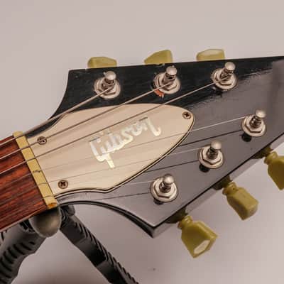 Gibson Flying V ’67 Reissue 1989 | Pre-Catalog / First-Year Example | Yamano Japan | Original PAT NO Pickups & Rectangular Gibson Case image 6
