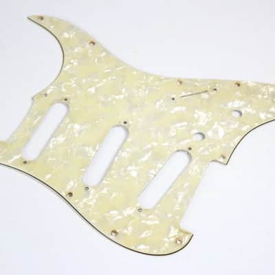 1980s-1990s John PAGE Custom Shop Fender 3-Ply Stratocaster Plus Deluxe Pearloid Pickguard Strat Pearl image 2