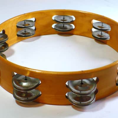 Ludwig 10” Headless Rock Tambourine Double Row 1960’s-1970’s image 9
