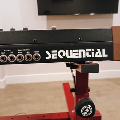 Sequential Prophet Rev2 61-Key 16-Voice Polyphonic Synthesizer 2018 - Present - Black with Wood Sides image 6