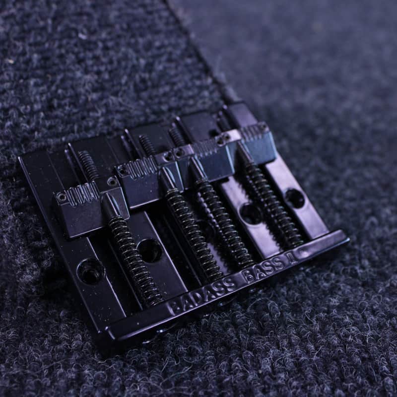 Leo Quan Badass Bass II Bridge 2010s - Black image 1