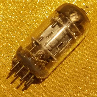 G.E ONE (1) 5751 black plate triple mica tNOS AT1000 TESTED Vacuum Tube dual triode 1954-1959 image 14