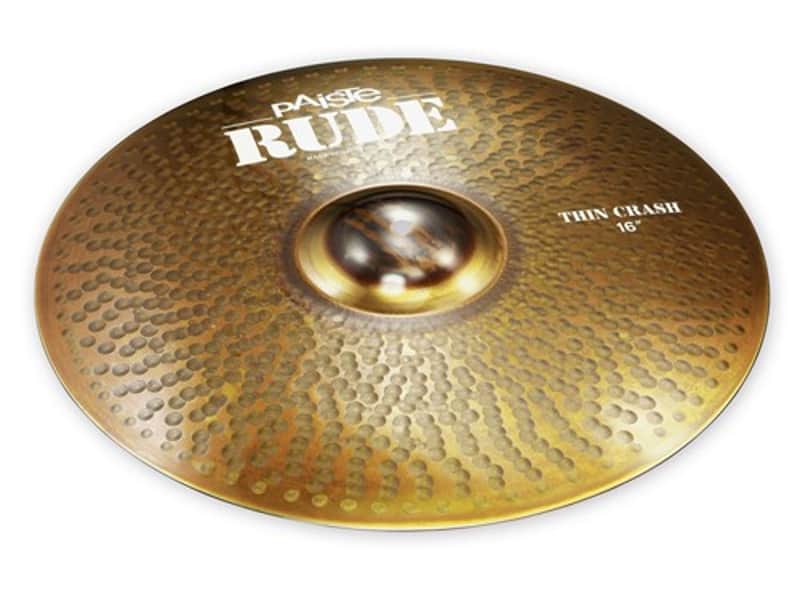 Paiste RUDE Series 16" Thin Crash image 1