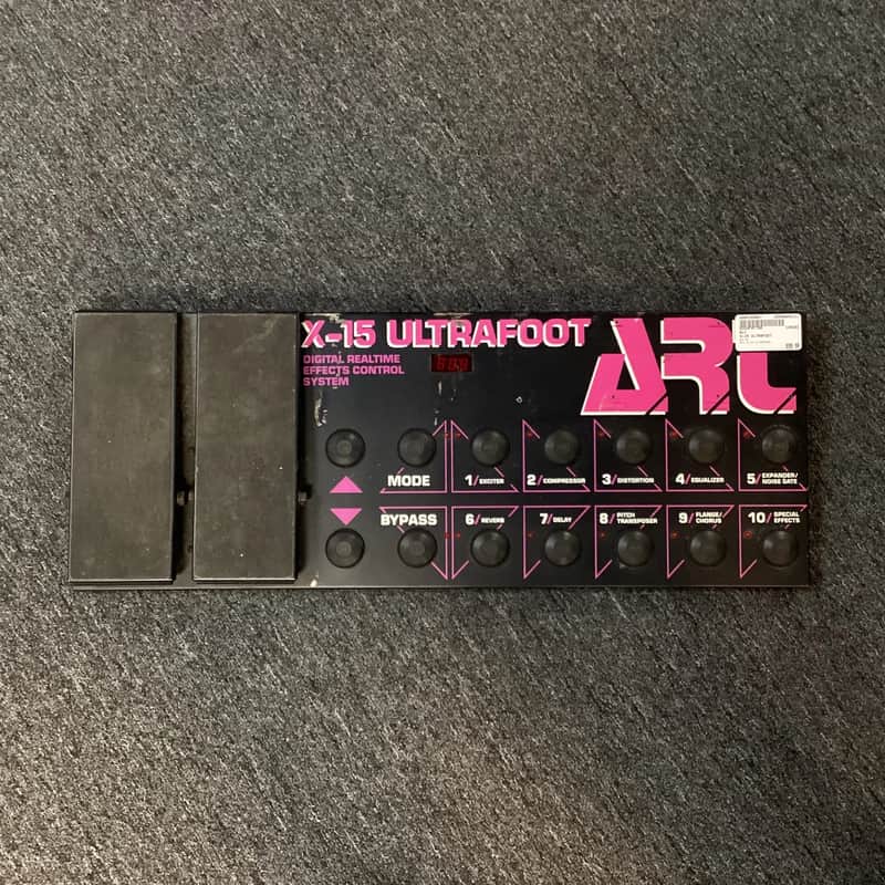ART X-15 Ultra Foot Midi Floor Board Controller Unit