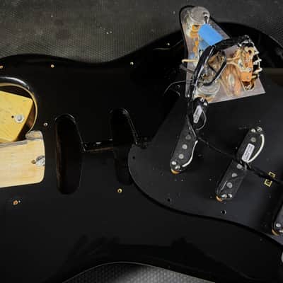 1999-2002 Fender Stratocaster ST-72 Crafted in Japan - Black / Seymour Duncan SSL-3 / Pro Setup image 9