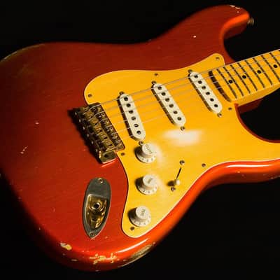 Fender Custom Shop 1956 Stratocaster Relic Candy Tangerine image 1