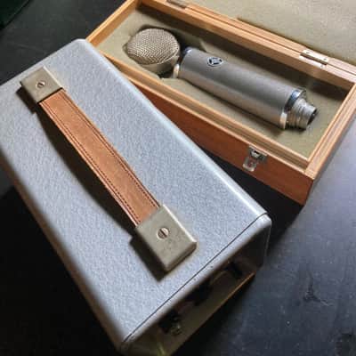 Neumann CMV 563 with M7S & M55 Capsule 1950s - Nickel image 2