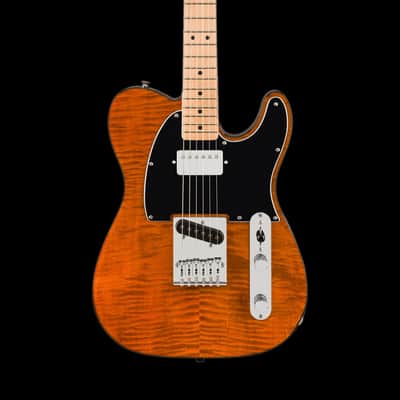 Squier Affinity Series Telecaster FMT SH Maple Fingerboard Black Pickguard Mocha image 1