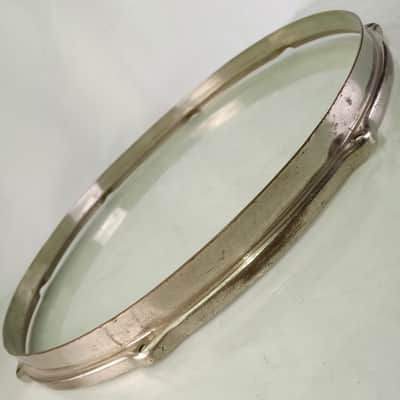 Leedy&Ludwig 15"Double-Flange Snare Drum/Tom Batter Rim/Hoop Stick-Chopper Brass image 1