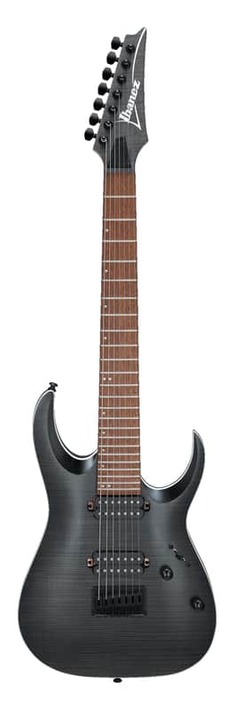 Ibanez Standard Series RGA742FM 7-String Electric Guitar, Transparent Gray image 1