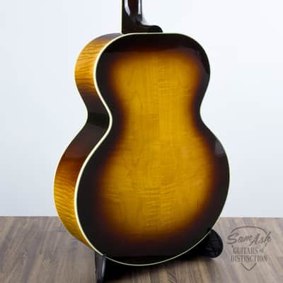 Gibson J 185 Original Acoustic Electric Guitar Vintage Sunburst image 2