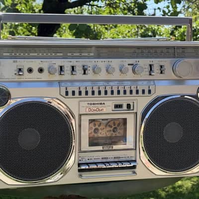 Toshiba RT-9990SM Rare Vintage Cassette Boombox Getto blaster Warranty Serviced image 2