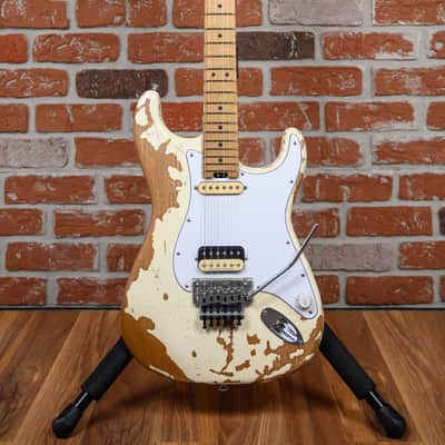Charvel Henrik Danhage Limited Edition Signature Pro-Mod So-Cal Style 1 HS FR M White Relic 2025 w/OSSC image 4