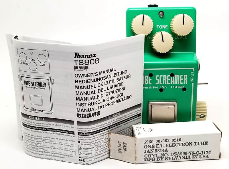Peace Hill FX Tube Scream 12AU7 Mod Overdrive/Preamp Ibanez Tube