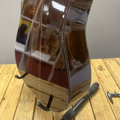1996 Taylor 710 BRZ Natural Acoustic Guitar image 9