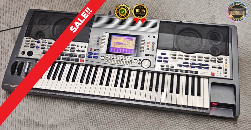 Yamaha PSR-9000 - Professional Workstation✅ RARE from 2000s✅ USB + 32MB RAM + Harddrive ✅ checked and Full cleaned✅ WorldWide Shipping image 1