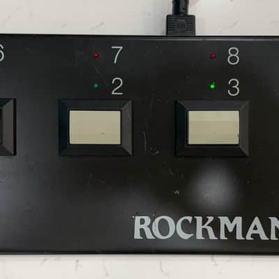 Vintage SR&D Rockman XPR 100 Midi Programmable Stereo Multi-Processor BUNDLE w/ Original MIDI Pedal Board & Original Manual – 100% Operational image 12
