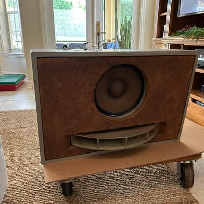 Western Electric 757A Studio Monitor Loudspeaker w/ 754A & 713 Drivers – Cabinet Decal – c.1946–48 – Original & Working image 3