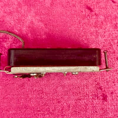 1960's Gibson P-90 Soapbar Guitar Pickup with Cover Vintage Circa 1966-1968 image 8