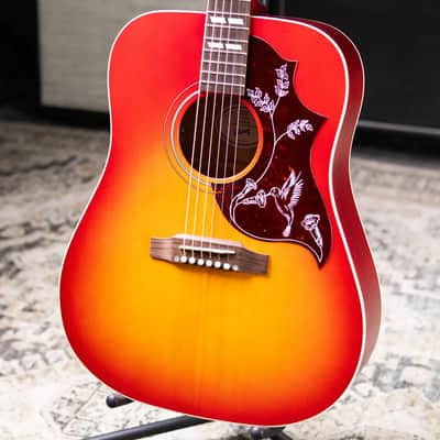 Gibson Hummingbird Special Acoustic/Electric Guitar - Satin Vintage Cherry Sunburst with Gig Bag image 3