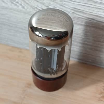 Ultra rare 1959  "A"NOS PHILIPS AMPEREX  GZ34 5AR4 double D GETTER f33 SMOOTH PLATE from SITTARD made ! PERFECT  balance super strong  Miniwatt label like Mullard image 9