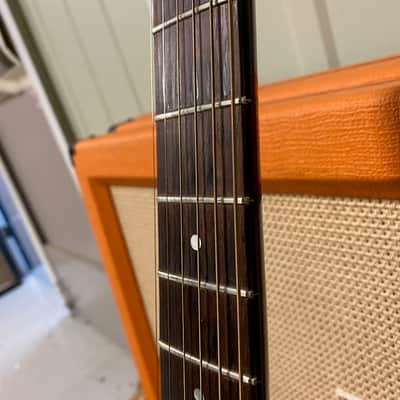 Vintage 1930s *1935* Epiphone Olympic Masterbilt Left Handed Sunburst USA Guitar image 8