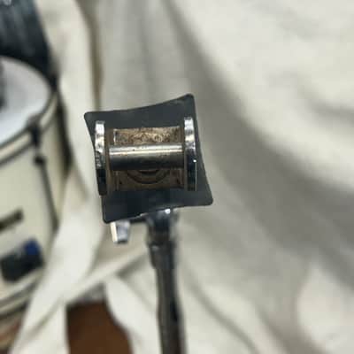 Tama Red Label Double Tom Clip Mount Stand (1274-TTS-186) 80's - chrome image 4