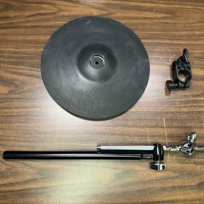 Roland CY-13R 3 Way Trigger V-Cymbal Ride V-Drum Pad w/Boom Arm & Clamp I9H7849 image 1