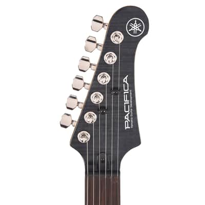 Yamaha 612 VII FM Limited Edition Pacifica Trans Black image 6