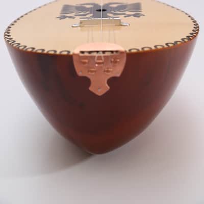Albania Flag Sharki Cifteli 5 Strings - Medium Size Pro Musical Instrument, 100 cm image 5