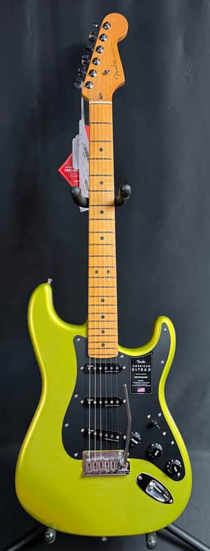 Fender American Ultra II Stratocaster Electric Guitar Solar Flare Finish w/ OHSC image 1