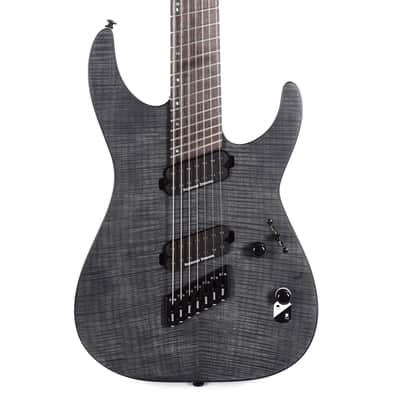 ESP LTD M-1007 Multi-Scale See Thru Black Satin image 1