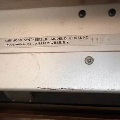 Original Vintage Moog Minimoog Model D Excellent Condition | Fully Functional image 2