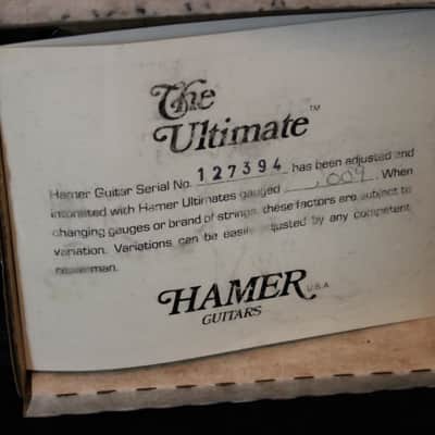 Hamer USA Californian Elite 1991 IR OHSC image 15