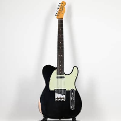 Fender Custom Shop Limited Edition 1963 Telecaster Relic- Black 2025 (CZ588650) image 2