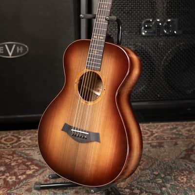 Taylor Custom "The Monument" 1 of 20 C12e 12-Fret Catch Event #10 Grand Concert Acoustic/Electric Guitar - Black Limba/Sinker Cypress with Hardshell Case image 18