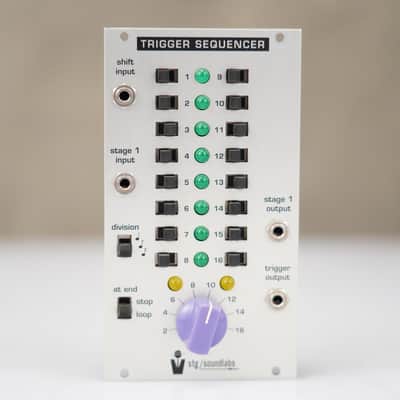 STG Soundlabs Trigger Sequencer Eurorack Module #58455 image 2