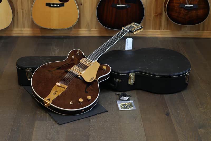 2006 Gretsch G6122-12 Chet Atkins Country Gentleman 12 String Electric Guitar Walnut Stain + OHSC image 1