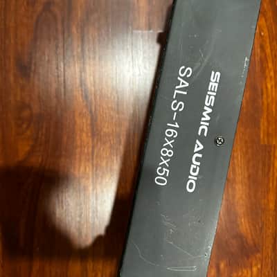 Seismic Audio SALS-16x8x50 2010s - Black image 2