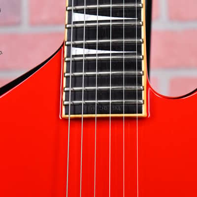 Jackson USA Marty Friedman Signature Kelly KE1MF 1998 Ferrari Red w/Black Bevels w/Jackson TSA Case image 14